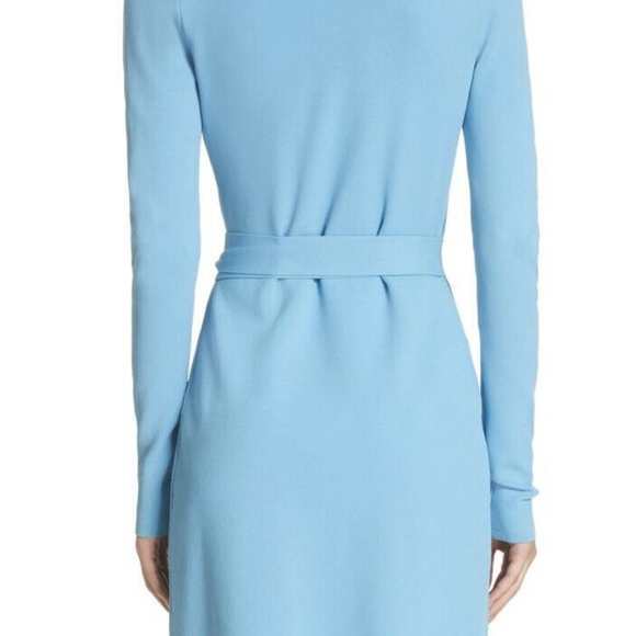 NWT DIANE VON FURSTENBERG Large Blue Dress - Picture 2 of 4